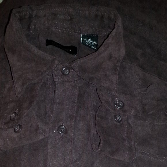 NEW* Van Heusen Women's Blouse velvety 15-15.5 M - Picture 7 of 7